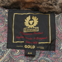 Belstaff Jacke/Mantel aus Baumwolle in Braun