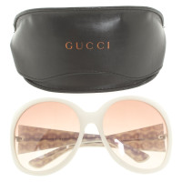 Gucci Sonnenbrille in Creme