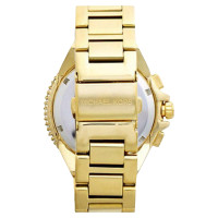 Michael Kors Oversize Gold-Tone Watch embellished