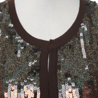 Blumarine 3-piece knit set with sequins