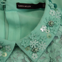 Karen Millen top with collar