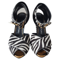 Tom Ford Sandals in black and white
