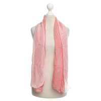 Loewe Zijden sjaal in rosé