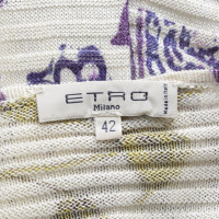 Etro Knit dress with pattern