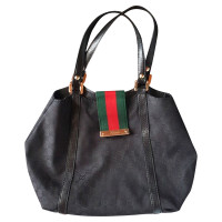 Gucci Tote bag in Tela in Nero