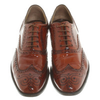 Benson's Patent leather lace-up shoes