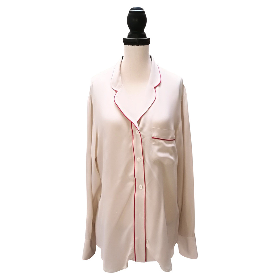 Zadig & Voltaire Silk blouse in cream