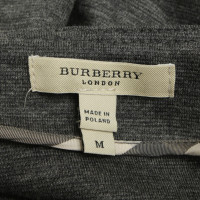 Burberry abito di lana in grigio