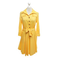 Diane Von Furstenberg Hemdblusenkleid in Gelb