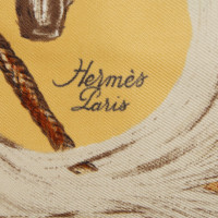 Hermès Doek met ,, A Propos de Laarzen '' - patroon