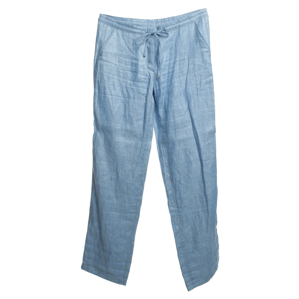 Riani Linen trousers in light blue