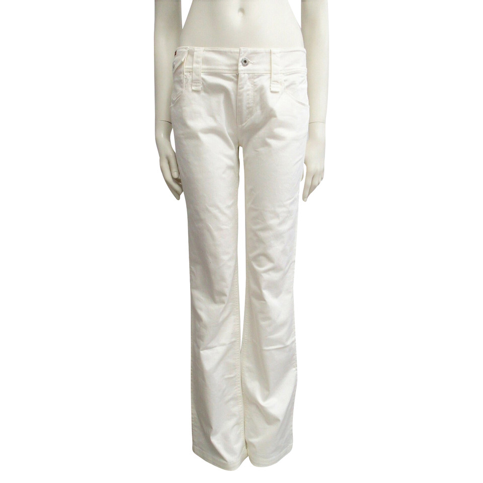 D&G Paire de Pantalon en Coton en Beige