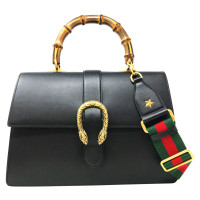 Gucci Sac à bandoulière en Cuir en Noir