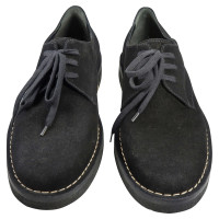Ann Demeulemeester Lace-up shoes in Suede in Black