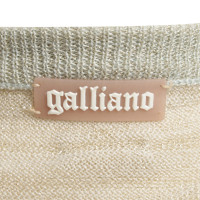 John Galliano Cardigan with fancy yarn