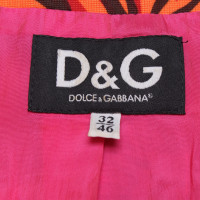 D&G Neon-colored blazer