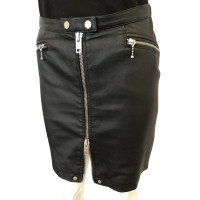 Diesel Black Gold leather skirt
