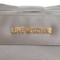 Moschino Love Clutch in Grau