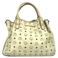 Mcm Umhängetasche in Creme