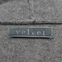 Velvet Knitwear in Grey