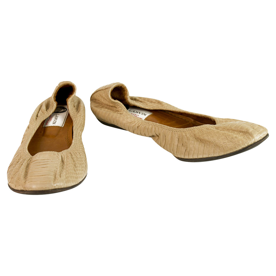 Lanvin Slipper/Ballerinas in Beige