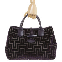 Longchamp Handtasche in Violett