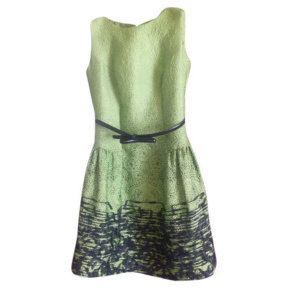 Isabel Sanchis Kleid aus Baumwolle in Grün