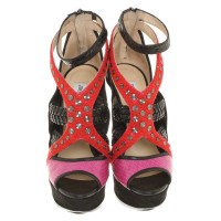 Jimmy Choo Peep toes with pattern mix