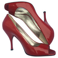 Guess Pumps/Peeptoes Patent leather in Red