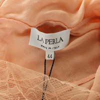 La Perla Dress with lace & jewelry stones