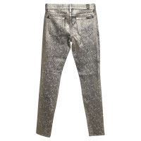 7 For All Mankind trousers in gold colors