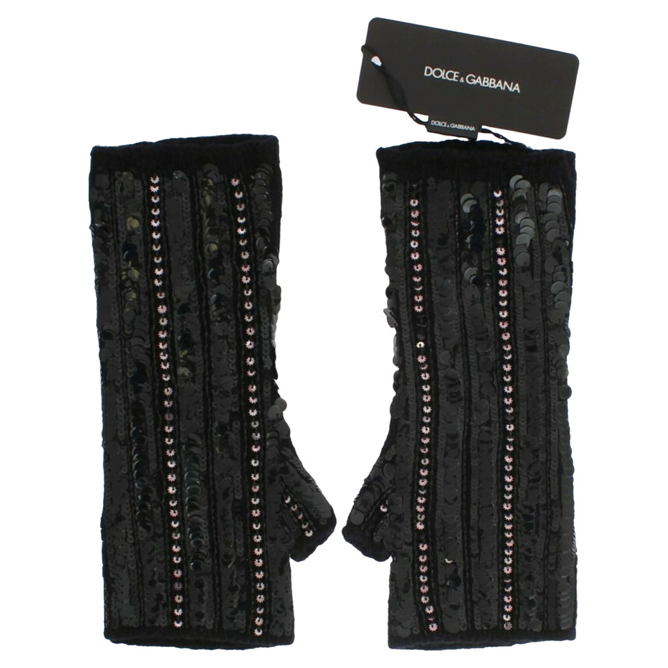 Dolce & Gabbana Handschuhe in Schwarz