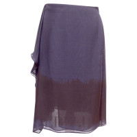 Giorgio Armani Silk skirt with winding effect