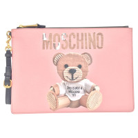 Moschino clutch with teddy print
