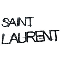 Yves Saint Laurent Broche in Zwart