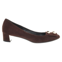 Gucci pumps pelle scamosciata