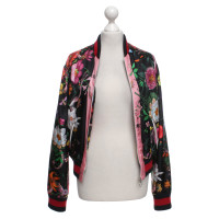 Gucci Bomber jacket with a floral pattern