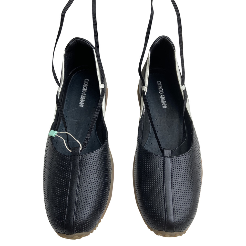 Giorgio Armani Chaussons/Ballerines en Cuir