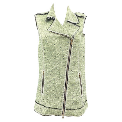 Msgm Vest Cotton in Green