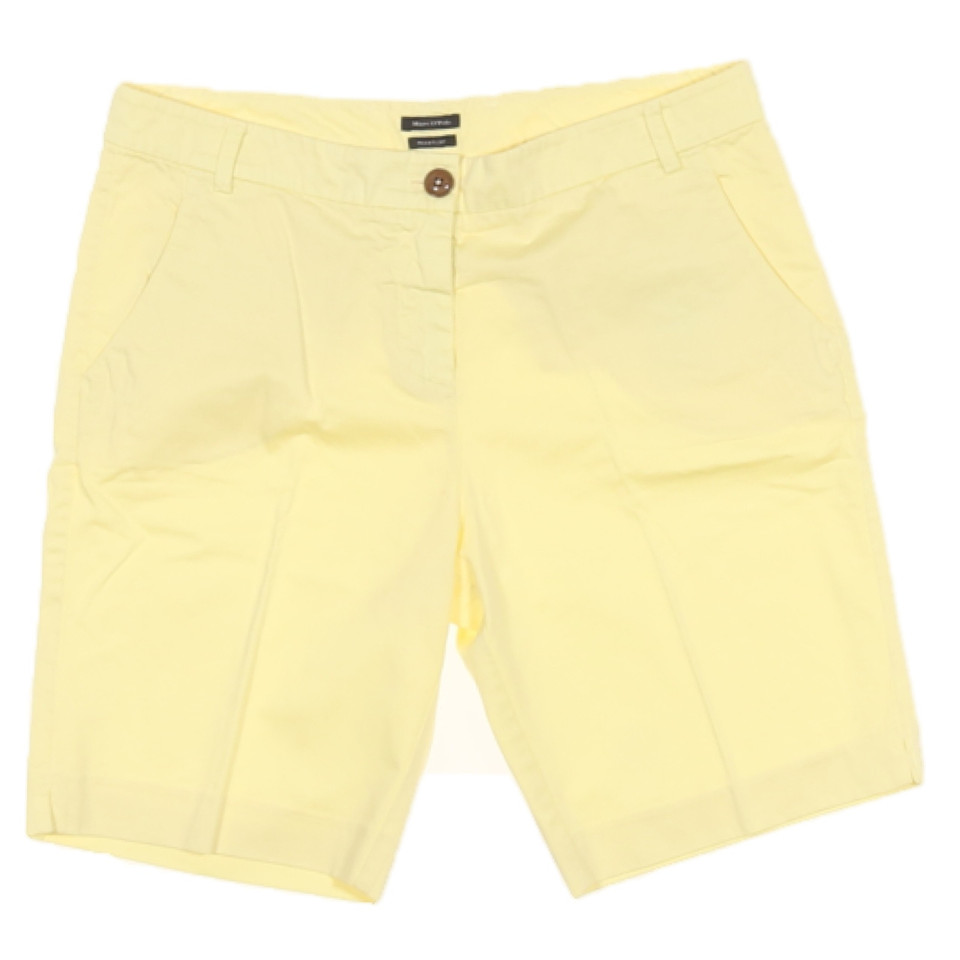 Marc O'polo Shorts Cotton in Yellow