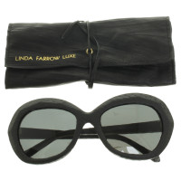 Linda Farrow Sunglasses with snakeskin