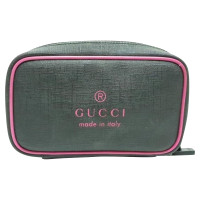 Gucci Clutch aus Canvas in Grau