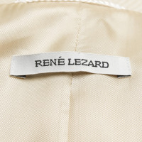 René Lezard Costume with herringbone pattern