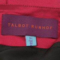 Talbot Runhof 2-delige avondjurk in fuchsia