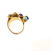 Yves Saint Laurent Goldfarbener "Arty Ring"