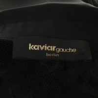 Kaviar Gauche Robe en dentelle noire