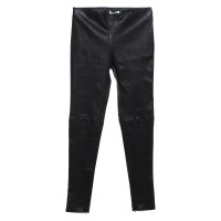 Balenciaga Trousers Leather in Black