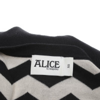 Alice By Temperley abito in maglia con motivo