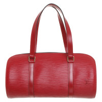 Louis Vuitton Soufflot Leather in Red