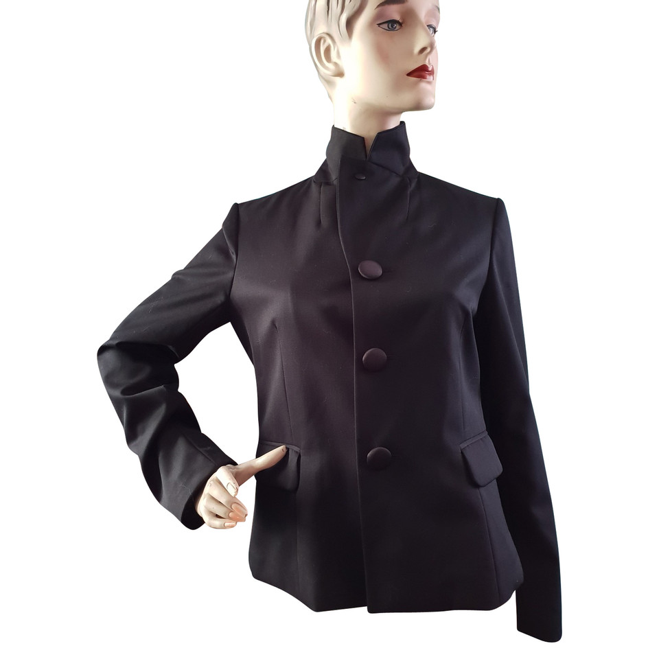 Comme Des Garçons For H&M Jacket/Coat Wool in Black